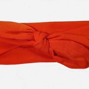 Orange Bow Headband